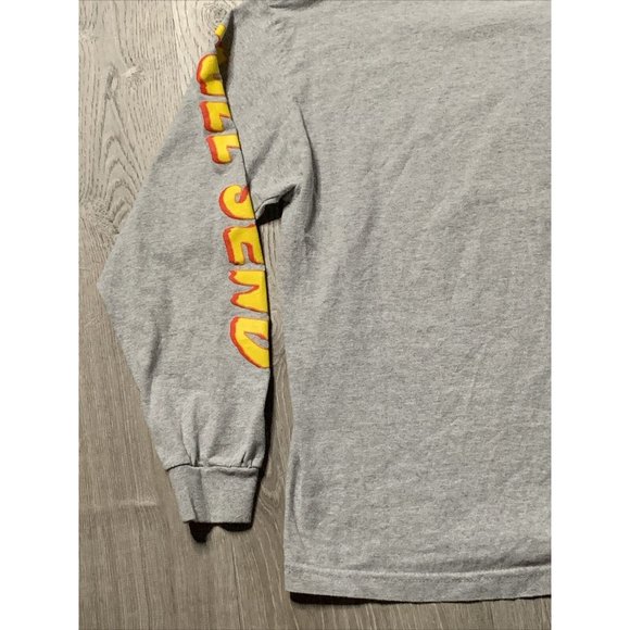 Men's NELK BOYS Full Send Auntie‎ Killers Long Sleeve Tee Shirt Gray Size Medium - Picture 9 of 11